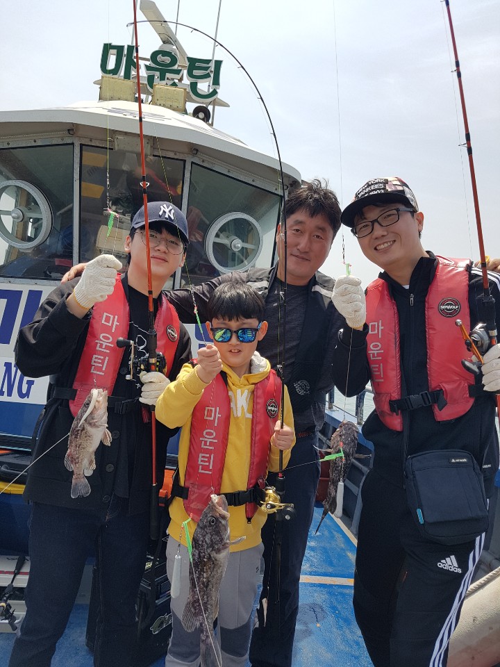 5월30일 바다낚시 오천항 우럭조황 ㅡㅡ마운틴호