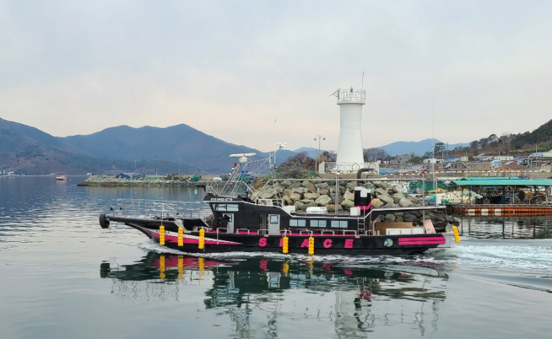 2021년 4월3일 스페이스호 수중전 *광어다운샷* 탐사출조 다녀왔습니다.