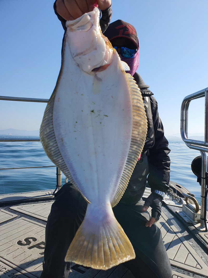 2021년 4월8일 스페이스호 *광어다운샷* 탐사출조 다녀왔습니다.
