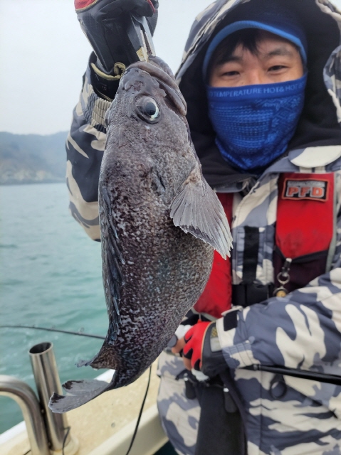 군산낚시프라자 겨울에낚이는우럭들~!선단별,계묘년새해특별이벤트[전동릴등상품및선비이벤트]~!내일도갑니다~군산마루호 -  더피싱::배낚시,선상낚시,출조버스,낚시배,실시간 예약