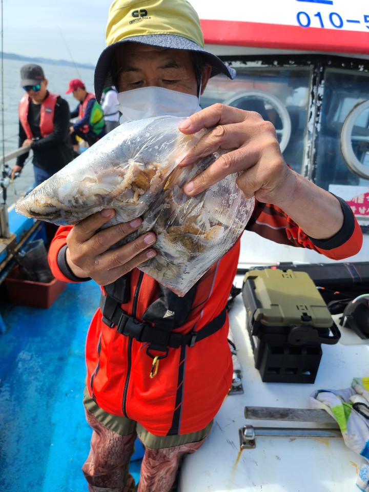 9월15일 뉴청해호 쭈꾸미 갑오징어 조황입니다